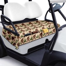 Golf Cart Seat Covers with Front Pockets Golf Cart Seat Towel Blanket for Men...