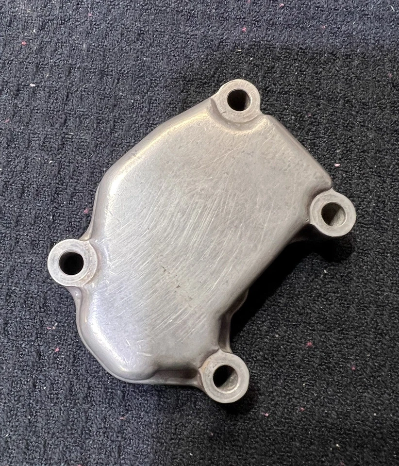 1996 Honda CR250R cylinder exhaust power valve linkage cover OEM Factory - Image 3 of 4