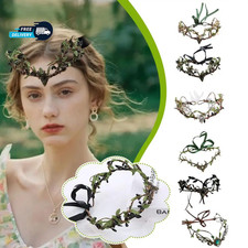 Elven Crown Elf Tiara Vine Headpiece Fairy Witch Diadema Gothic Headband Hair