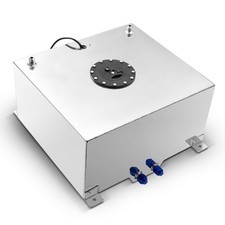 15 Gallon 60l Polished Aluminum Race Drift Fuel Cell Gas Tank Level Sender 15 Gallon 60l Polished Aluminum Race Drift Fuel Cell Gas Tank Level Sender