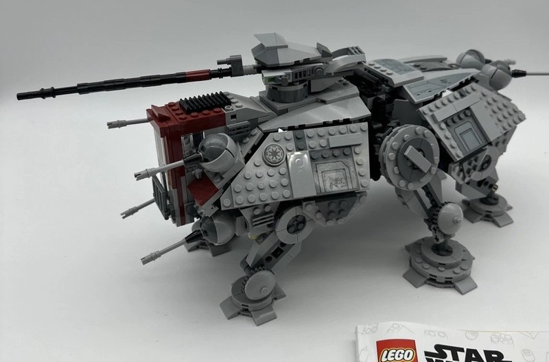 Lego Star Wars 75337 AT-TE Walker 100% Complete Build Manual + 4 Minifigures