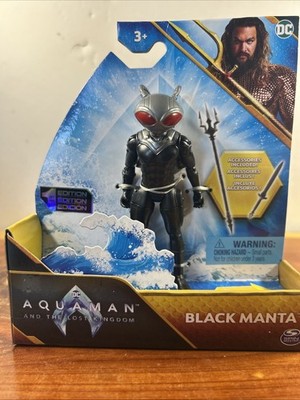 Spin Master DC Aquaman & The Lost Kingdom - BLACK MANTA - 4'' Action Figure  New
