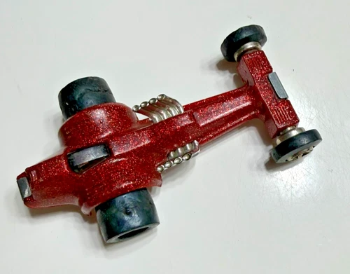 Tonka Totes SUPER WHIP Dragster RED METAL FLAKE  Vintage RARE NICE!