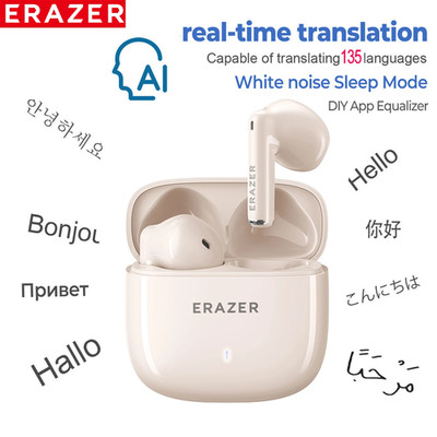 ai Translator Earphones Erazer Xt92Pro Bluetooth Earphones Real-time Translate