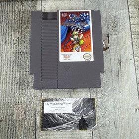 Vintage 1989 Nintendo NES ARKISTA'S RING GAME BOX No Manual Good Condition