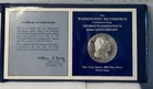 1982 George Washington 250thAnniversary Silverpiece .999 Silver 1oz 1stDay Issue