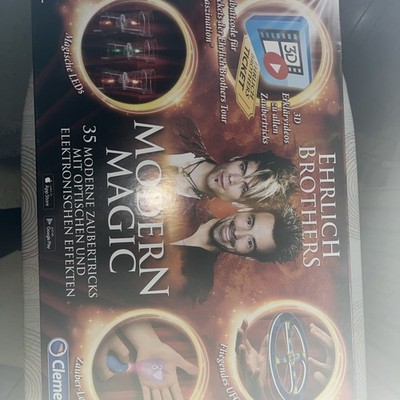 Clementoni Modern Magic Ehrlich Brothers Zauberkasten 35 Tricks Deutsch