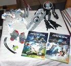 LEGO Bionicle Toa Mahri Toa Matoro  & Toa Nuparu & Booklets See Pics Read