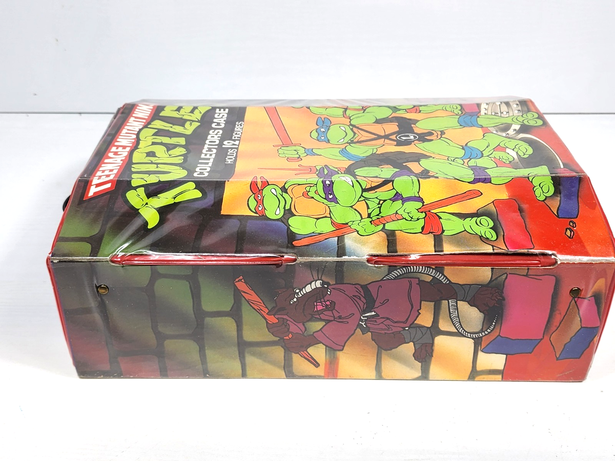 VINTAGE 80's TMNT Teenage Mutant Ninja Turtles Collectors Case