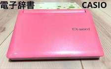 CASIO EX-word XD-D4800PK Pink Electronic Dictionary Tested Working Touch Pen