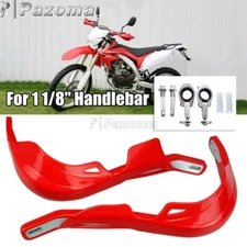 For Honda CRF150F CRF250X CRF450R XR250 Motorcycle Red 1 1/8" Guard Handguards