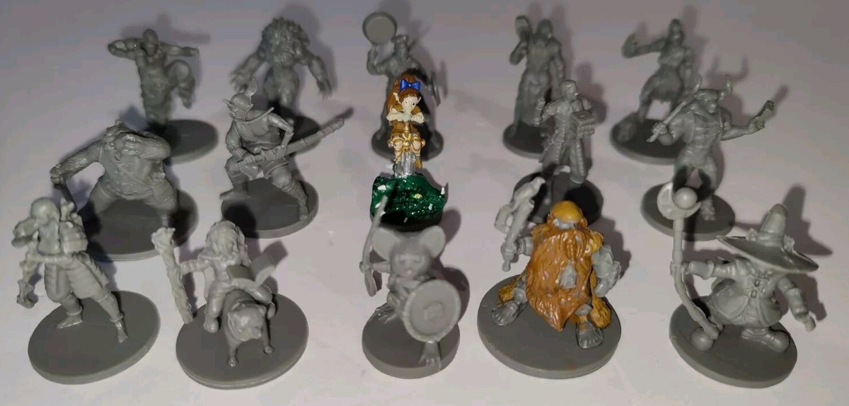 Wildspire Classic Heroes Set 1-51 - DND Miniaturen Für Rollenspiele