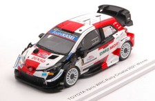Rally Car Model 1:43 Spark TOYOTA YARIS WRC RALLY CROATIA 2021