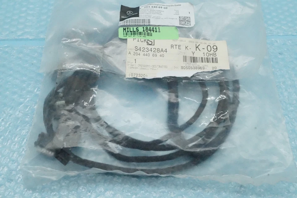 ✅ 13-15 MERCEDES GLK-CLASS X204 SENSOR DE ESTACIONAMENTO PARA-CHOQUE TRASEIRO CHICOTE DE FIOS FABRICANTE DE EQUIPAMENTO ORIGINAL - Imagem 2 de 4