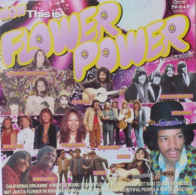 2 LPs Various - This Is Flower Power (Qualitel Q-LP 250-1, NL, LP/Cover: EX/M)