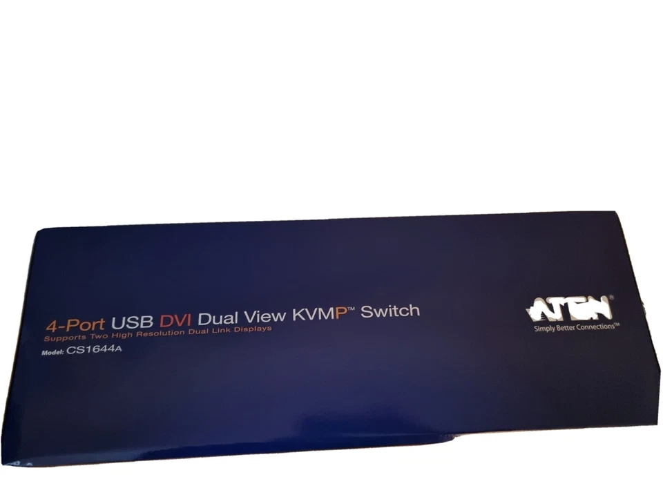 ATEN 4-Port USB DVI Dual View Kvmp Switch - Image 4 of 4