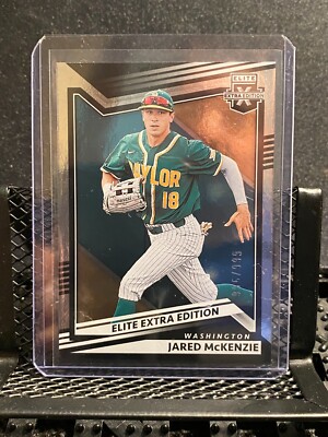 Jared McKenzie 2022 Elite Extra Edition Base Card (SP) #996/999 - Nationals 