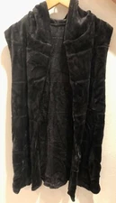 Winter and Autumn Vest for Women Fashion Faux Fur Warm Jacket, No Zip or Button