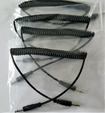 SCANNER HEADSET COILED CORD MONO 4 PACK Racing Radios Electronics Nascar IMSA