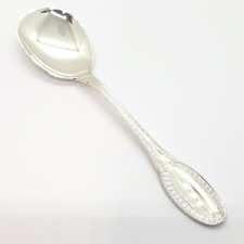 Servizio di 6 Cucchiaini da Gelato in Argento - Greggio Argento Stile Impero