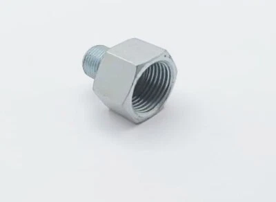 CAPNEW Hex Bush M12x1 Male to M18x1.5 Female Pipe Fitting Reducer Sump Plug Adapter
