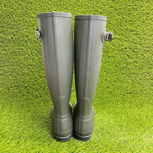 Hunter Original Tall Womens Size 6 Green Outdoor Waterproof Knee High Rain Boots - Picture 6 of 11