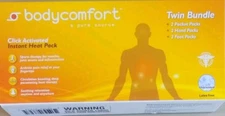 BodyComfort Twin Bundle Instant Heat Pack, Pocket, Hand, & Foot Packs