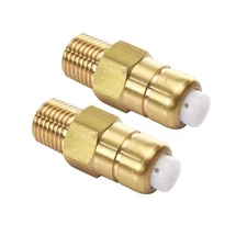 2-Pack 1/4" NPT Thermal Release Valve for Pressure Washer Pump Heavy-Duty