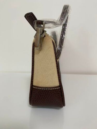 BALENCIAGA Shoulder Bag Crossbody Logo Plate Beige Authentic - Picture 17 of 24