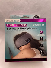 Bluetooth 5.1 Sleep Eye Mask Wireless Headphones Stereo Headset Android IOS