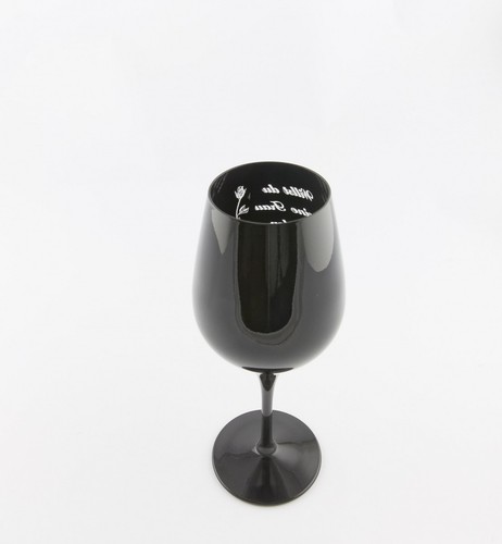 Blind Tasting, schwarzes Weinglas mit persönlicher Gravur, Rotwein Weißwein - Bild 5 von 11