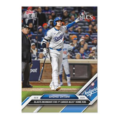 Shohei Ohtani - 2024 MLB TOPPS NOW Card 839 - NLCS MOONSHOT