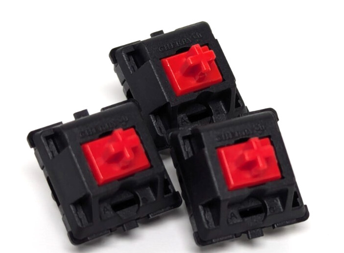 CHERRY MX RED 70 PCS SCARF II+ VER.C 68-KEY CUSTOM KEYBOARD 