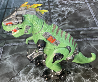 シラハマトイ ShirahamToy T-Rex ネオングリーン　おまけ付き Walking Battery Operated Toy Dinosaur T-Rex Tyrannosaurus