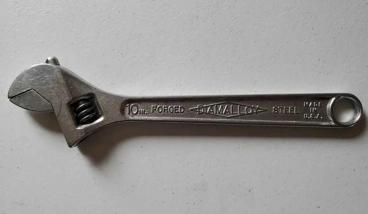Diamalloy adjustable wrench deals