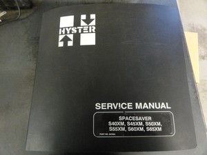 Hyster S40XM S45XM S50XM S55XM S60XM S65XM Repair Service Workshop
