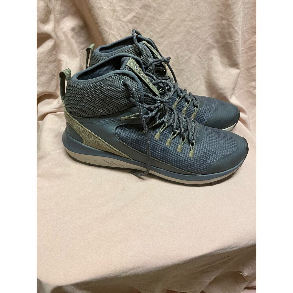 NEW MEN\'S COLUMBIA TRAILSTORM MID WATERPROOF HIKING BOOTS BM0155-053 SIZE 13 Columbia Men main image 4