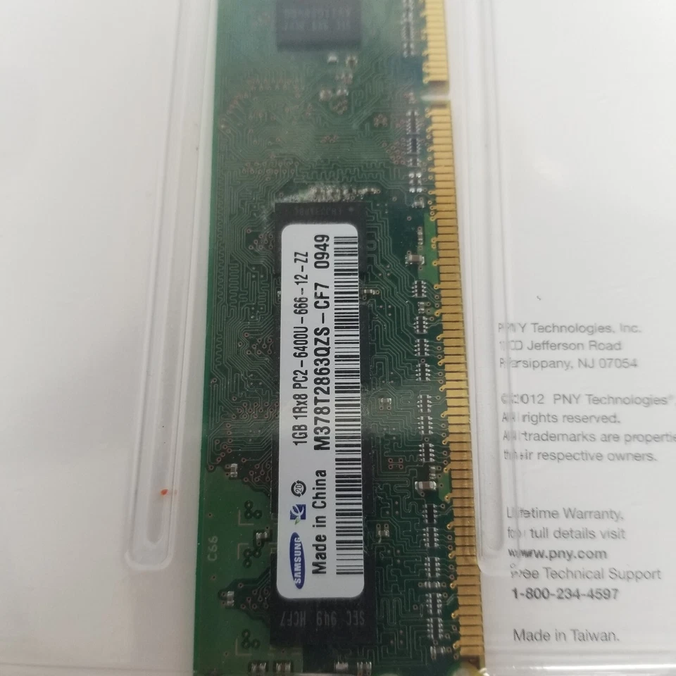 Genuine PNY DDR2 Ram PC2-6400 2 GB PC Memory MD2048SD2-800 - Image 3 of 4