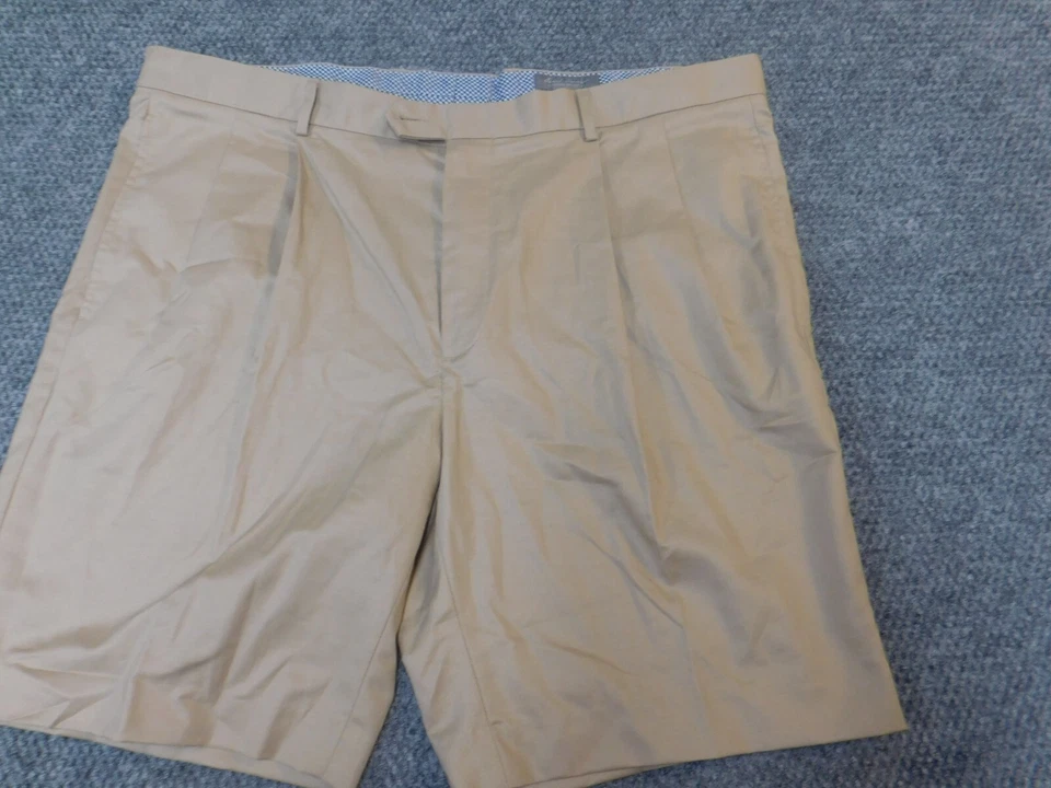 Pantalones Cortos Daniel Cremieux Hombre 42 Beige Tela Italiana Clásicos Foto 2 de 4