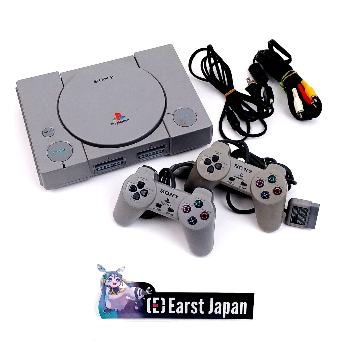 PS1 Console NTSC-J Japan Gray Tested w/ Controller – Sony