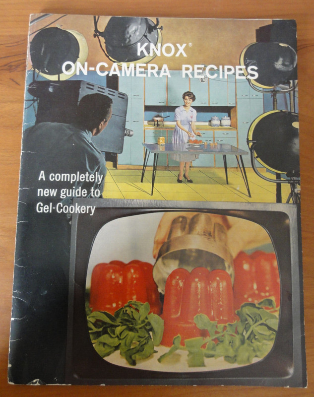 Vintage 1960 Knox On-Camera Recipes A Complete New Guide To Gel Cookery
