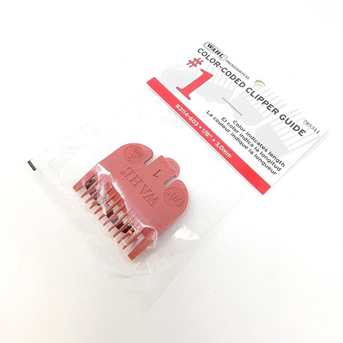 Wahl Single Premium Guards Combs Guide #1 1/8" , #1 1/2 3/16" , #1/2 1/16" - 第 4/8 張圖片