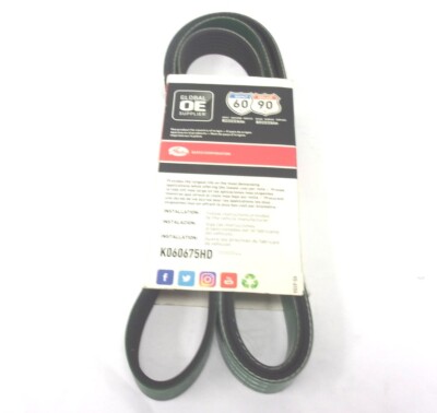 K060675HD NEW GATES SERPENTINE HEAVY DUTY MICRO-V BELT 6PK1714 68