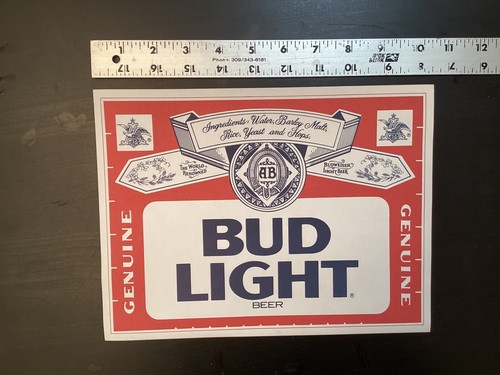 Parche calcomanías adhesivas Bud Light Michelob y alfileres 1996 ciclismo, batería cerveza + - Imagen 19 de 20