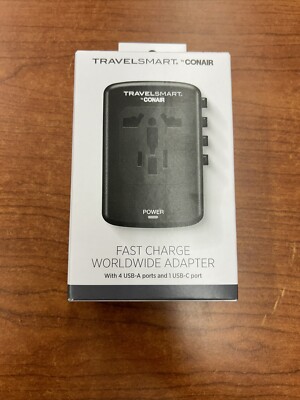 Travel Smart Quick Charge All-in-One Adapter Brand New Free Shipping