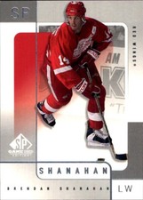 2000-01 SP Game Used #22 Brendan Shanahan DETROIT RED WINGS