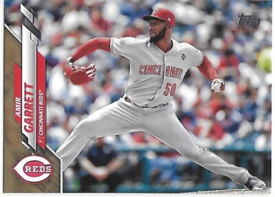 2020 Topps Series 1 Baseball Gold Amir Garrett 1135/2020 Reds