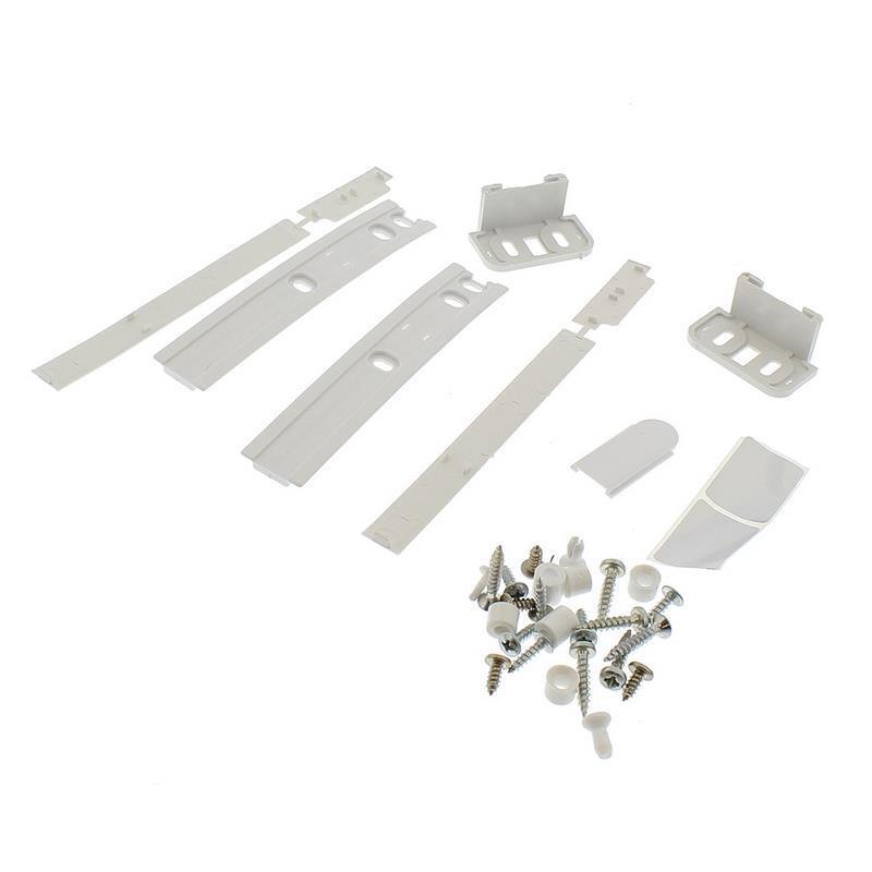 2 Porta Scorrevole Fissaggio Staffa Per Ikea Frigorifero