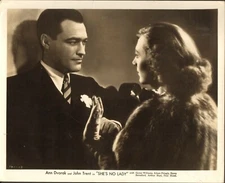 8”x10” original still, She’s No Lady (1937) Ann Dvorak, John Trent #141-13