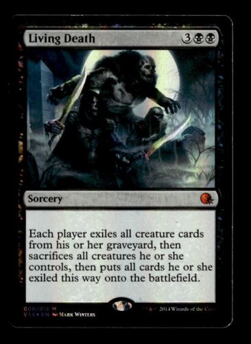 MTG - Living Death - From the Vault: Annihilation - Lightly Played Foil - Picture 1 of 2